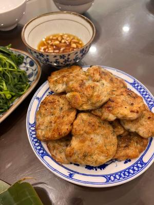 Chả cá ngần ( Món ăn theo mùa)